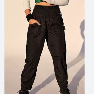 Free People The Way Home Joggers, Black, Size Large